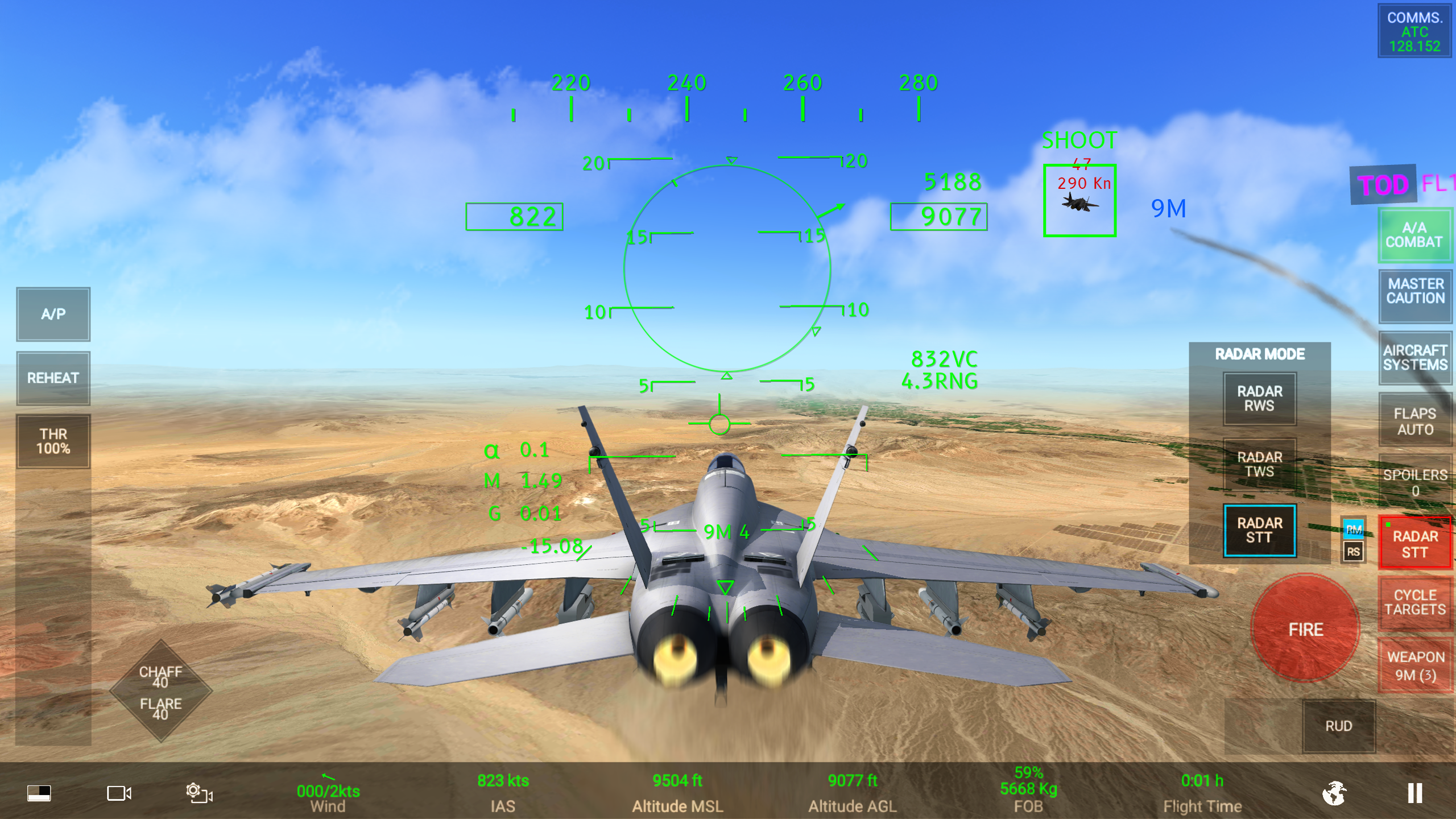 RCS - Real Combat Simulator Game Screenshot