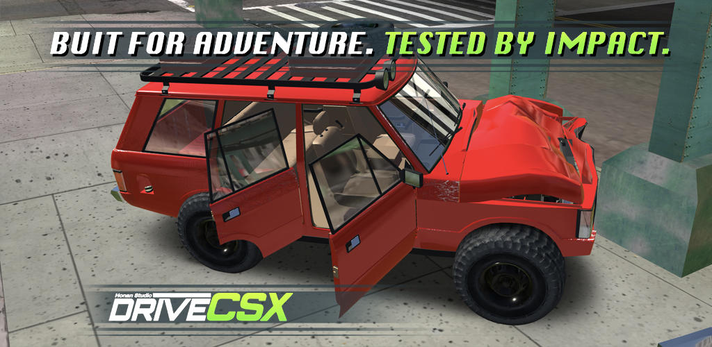 Banner of DriveCSX Car Crash Simulator 