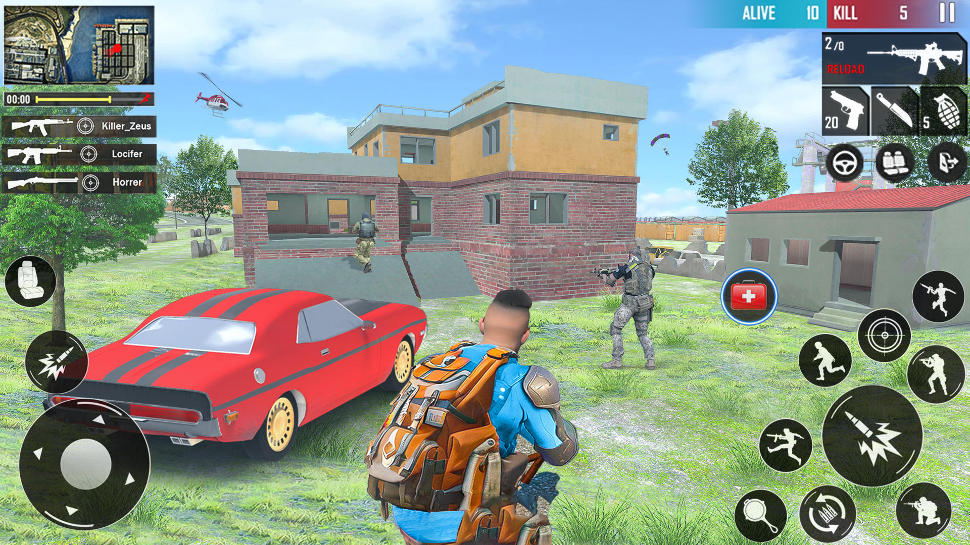 Fps Commando Strike Mission Game Screenshot