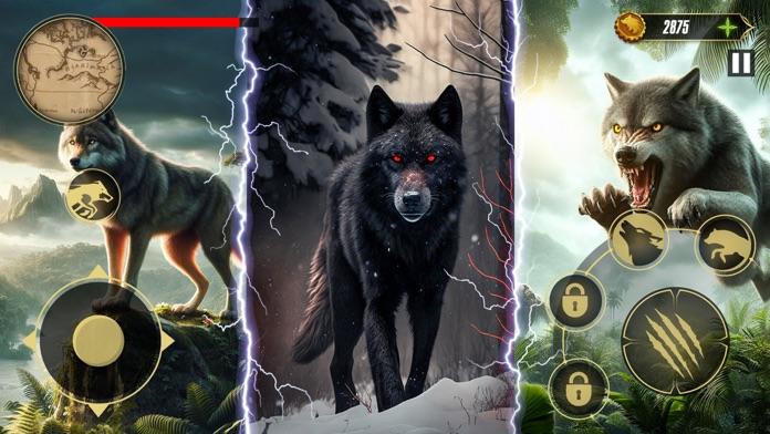 Скриншот игры Wolf Quest: The Wolf Simulator