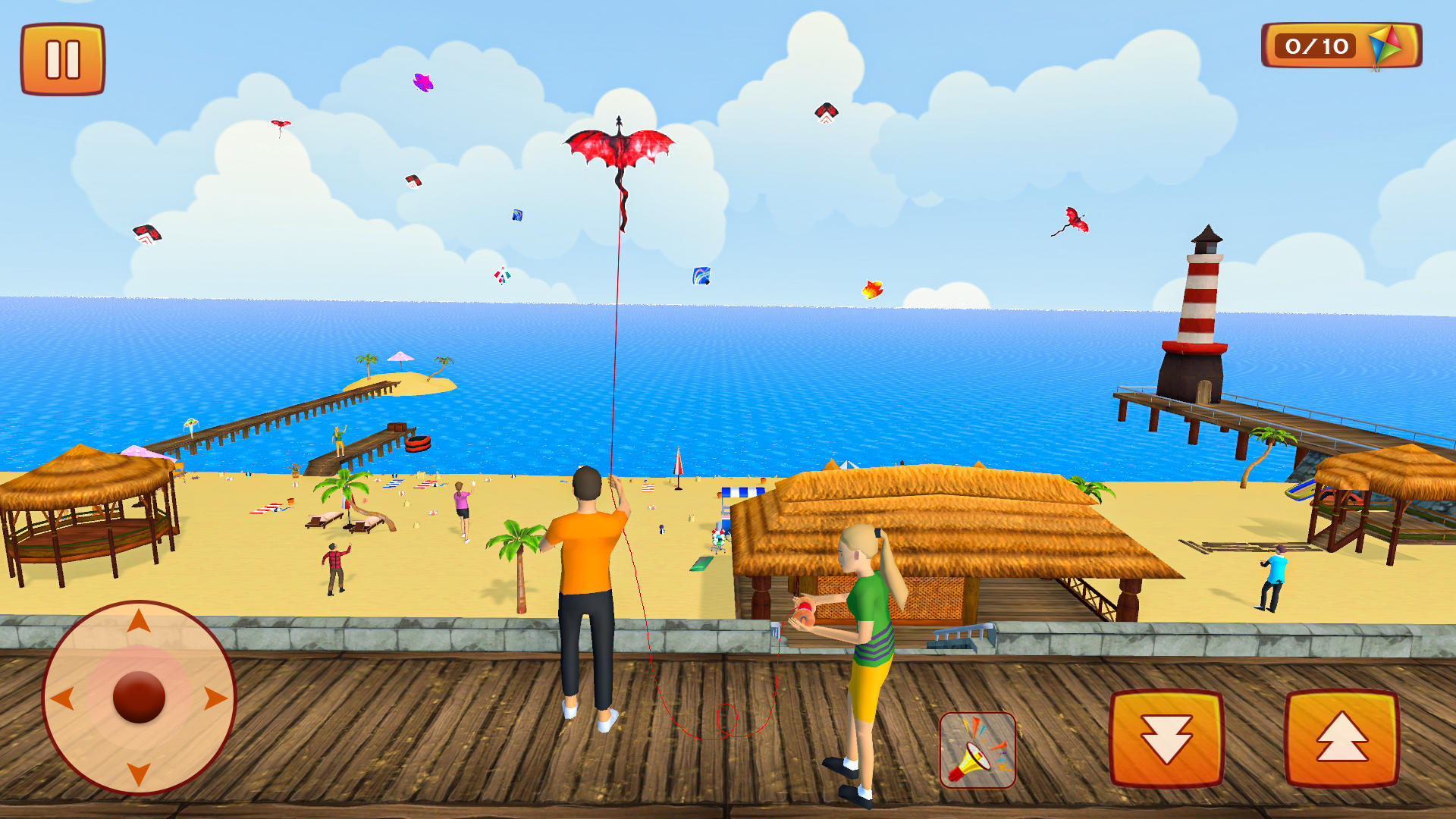 Screenshot 1 of Kite Game: Kite Flying Game 3D 2.9