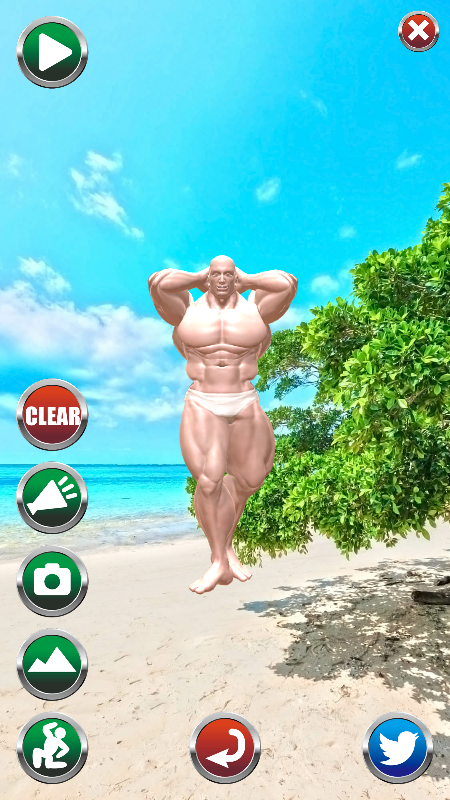 マッチョ GoGoGo Game Screenshot