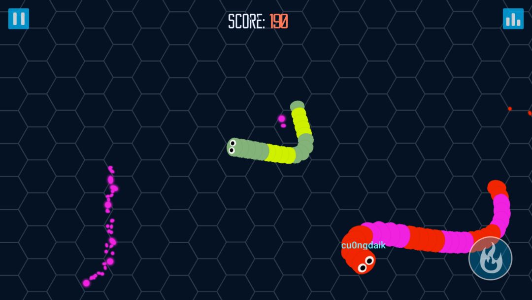 Snake Eater IO screenshot game