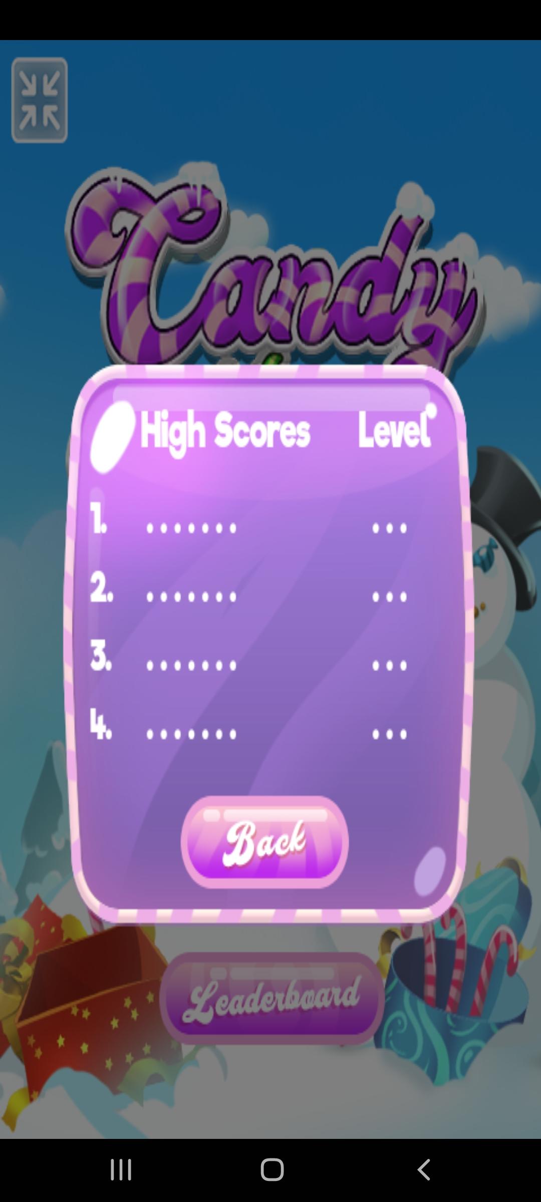 Candy Christmas 게임 스크린샷