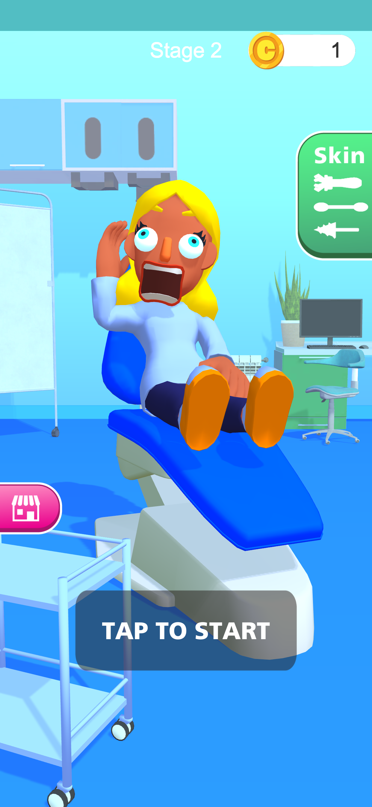 Earwax Clinic Game Screenshot