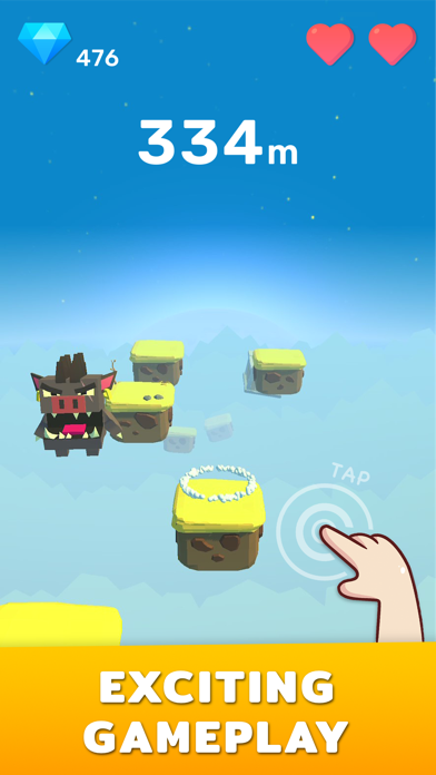 Trolls & Diamonds Game Screenshot