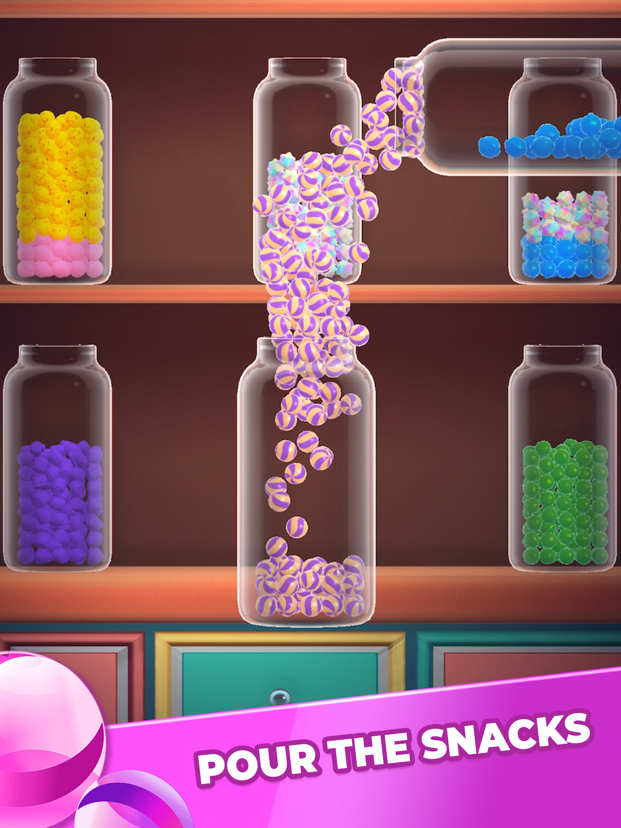 Скриншот игры Kitchen Sort 3D