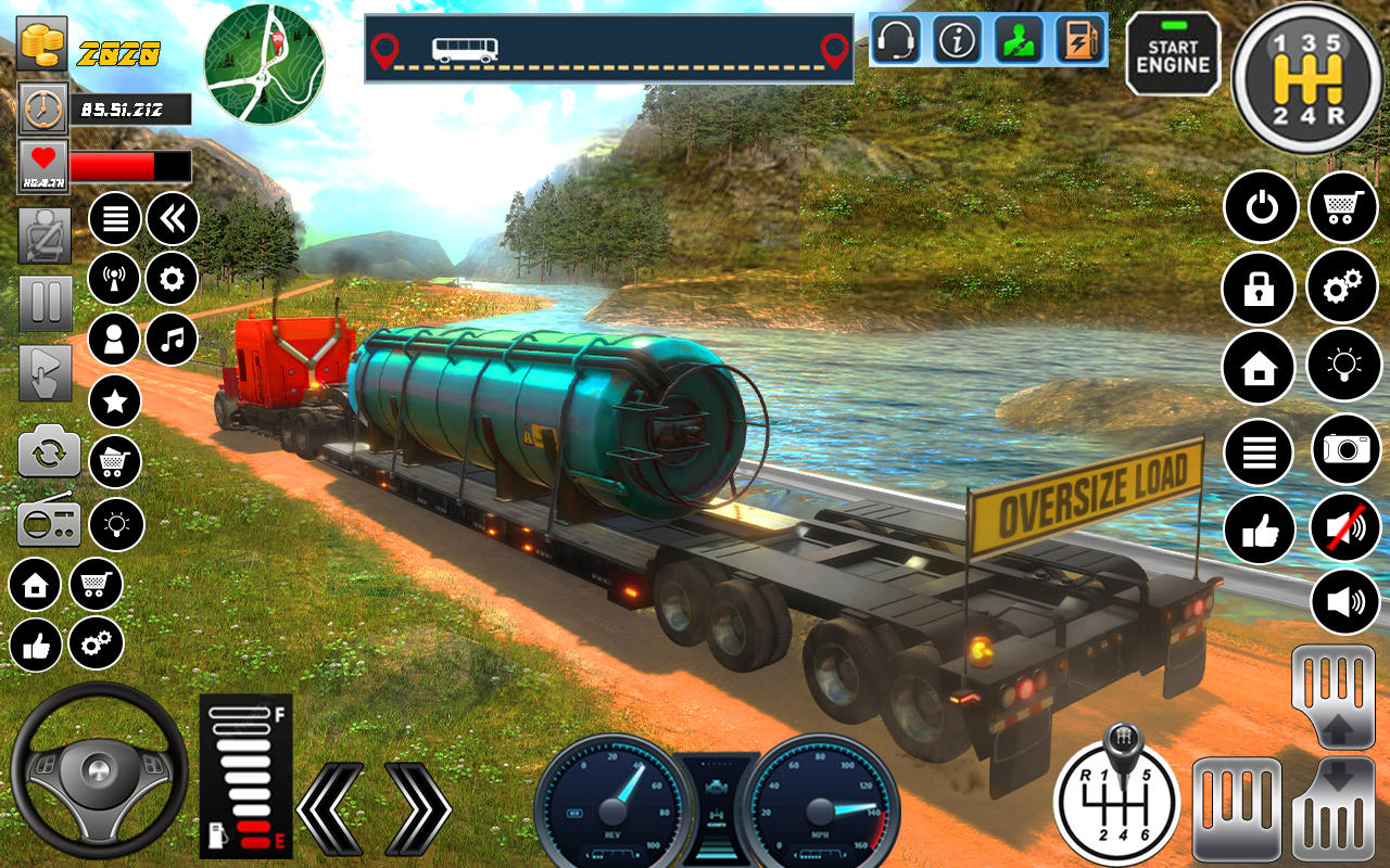 Indian Cargo Truck Games Sim Game Screenshot