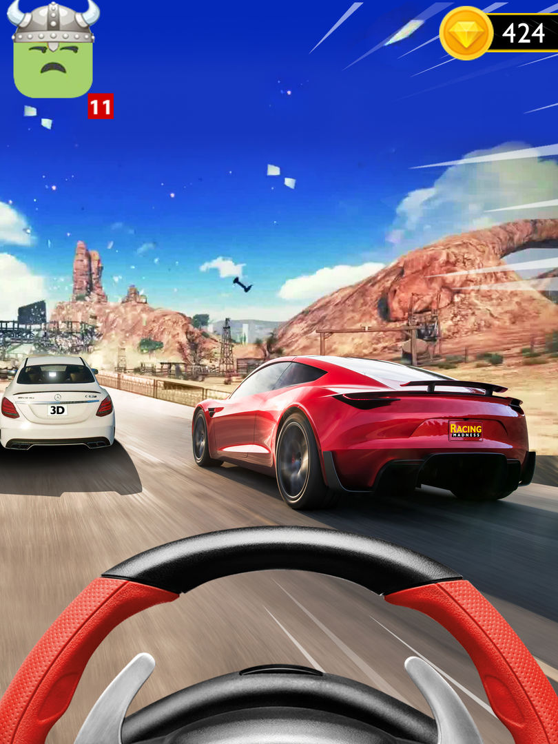 Screenshot of Racing Madness - Real Car Game