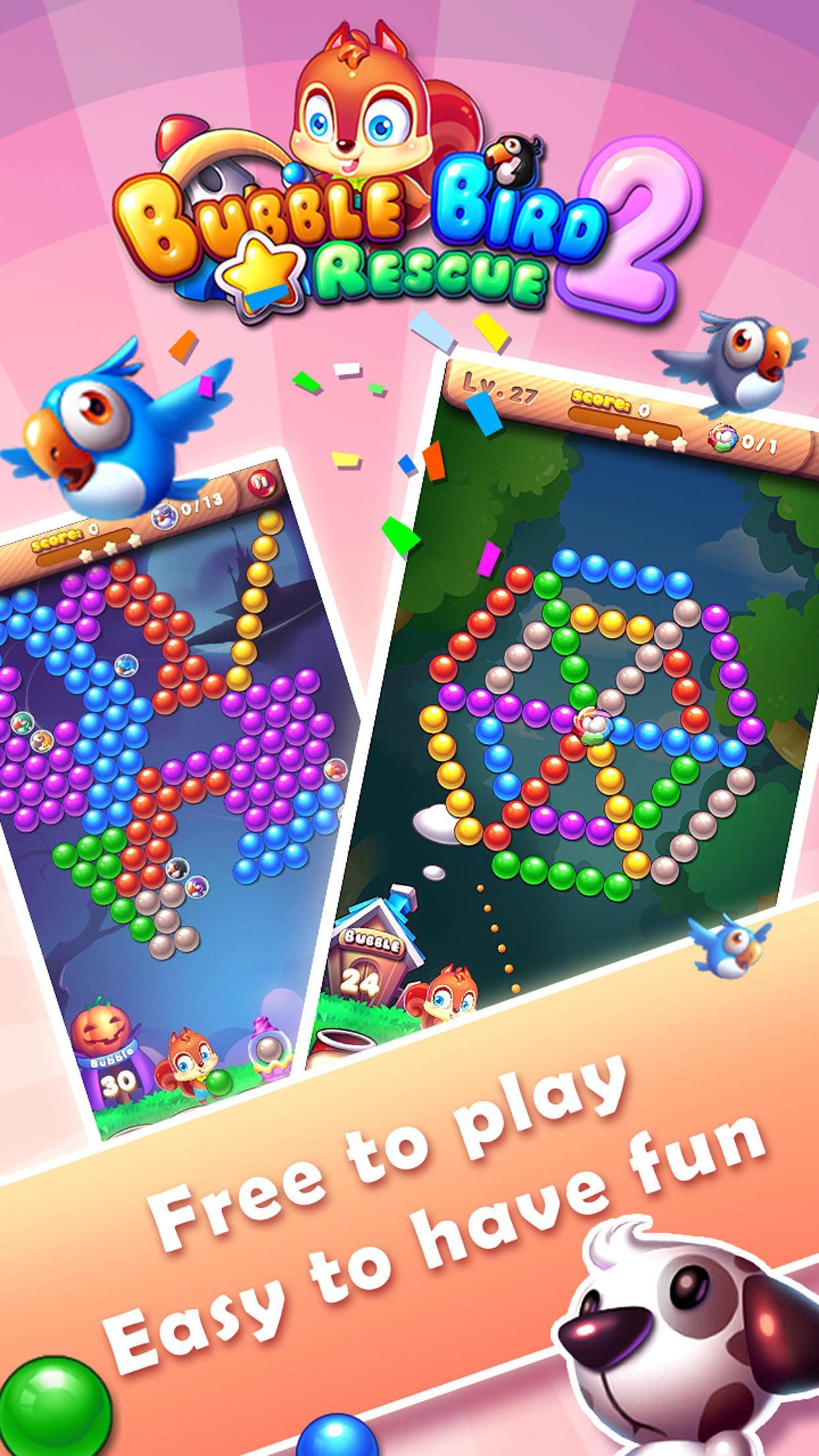 Bubble Bird Rescue 2 - Shoot! ภาพหน้าจอเกม