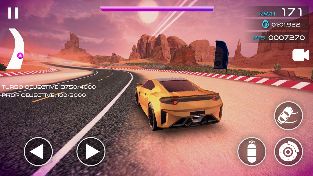 Geta Race screenshot game