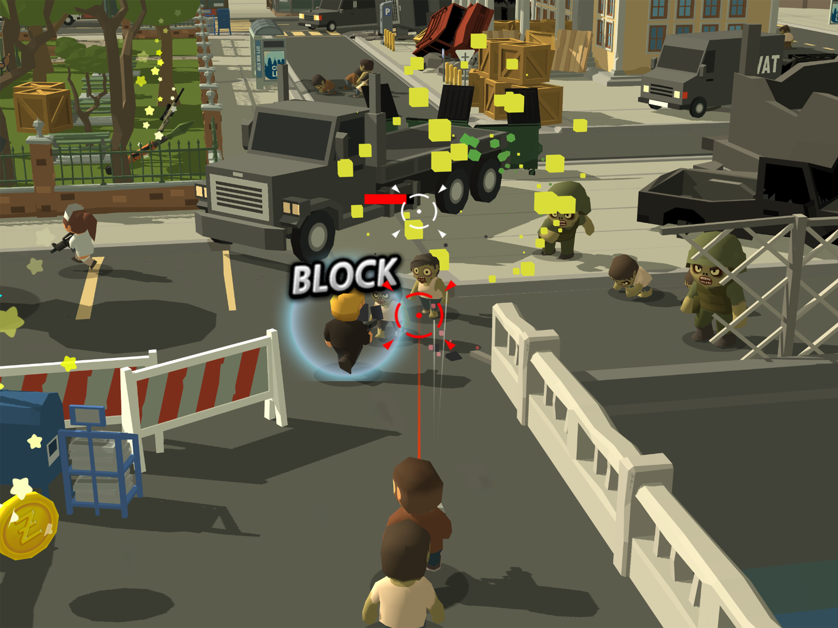 Captura de Tela do Jogo 尸城吃鸡 (Zombie Ground)