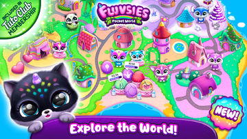 Fluvsies Pocket World Game Screenshot