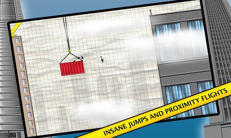 Stickman Base Jumper 게임 스크린 샷