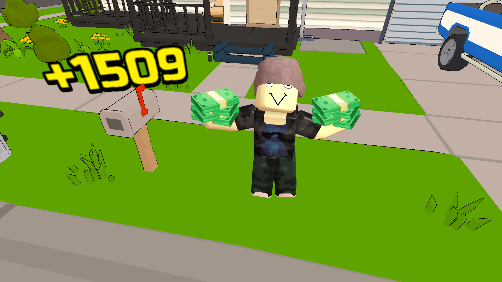 Captura de Tela do Jogo Obby Town Mayor