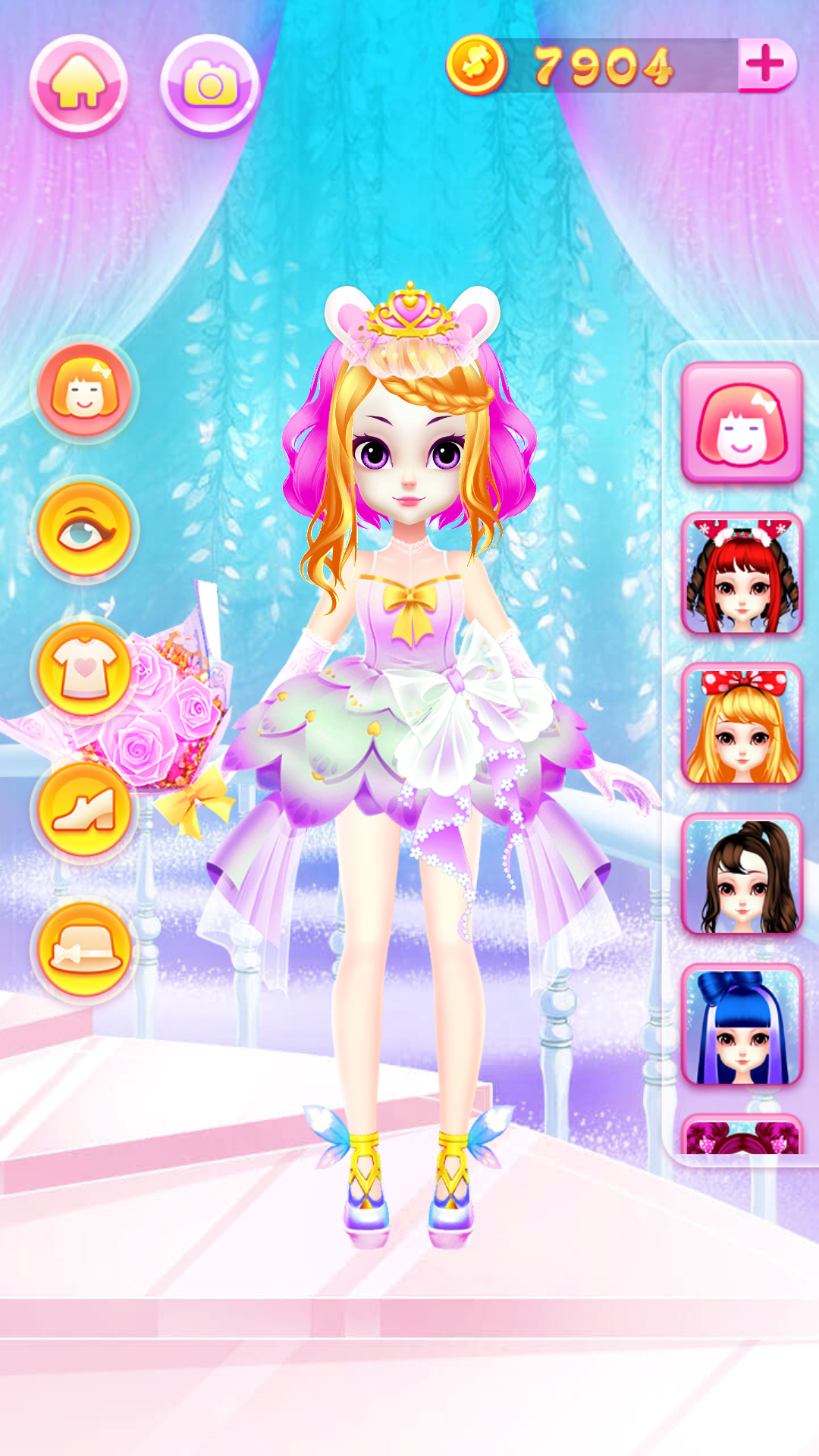 Fashion Hair Salon Games Game Screenshot