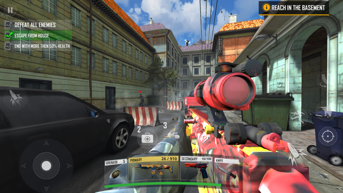 Screenshot of WarStrike FPS Gun Game