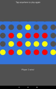 Four in a Row Game Screenshot