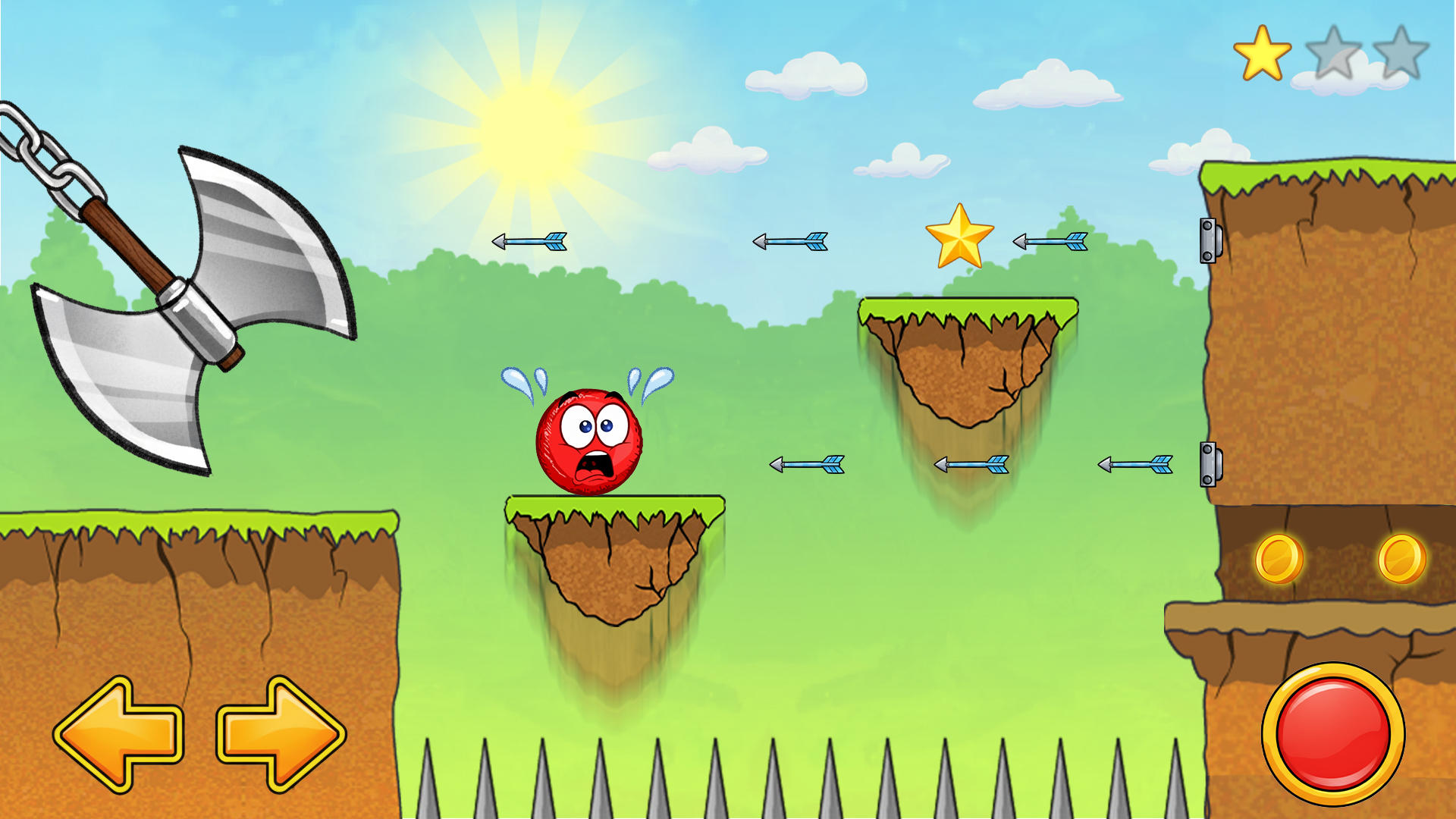 Red Ball 3: Jump for Love! Bou Game Screenshot
