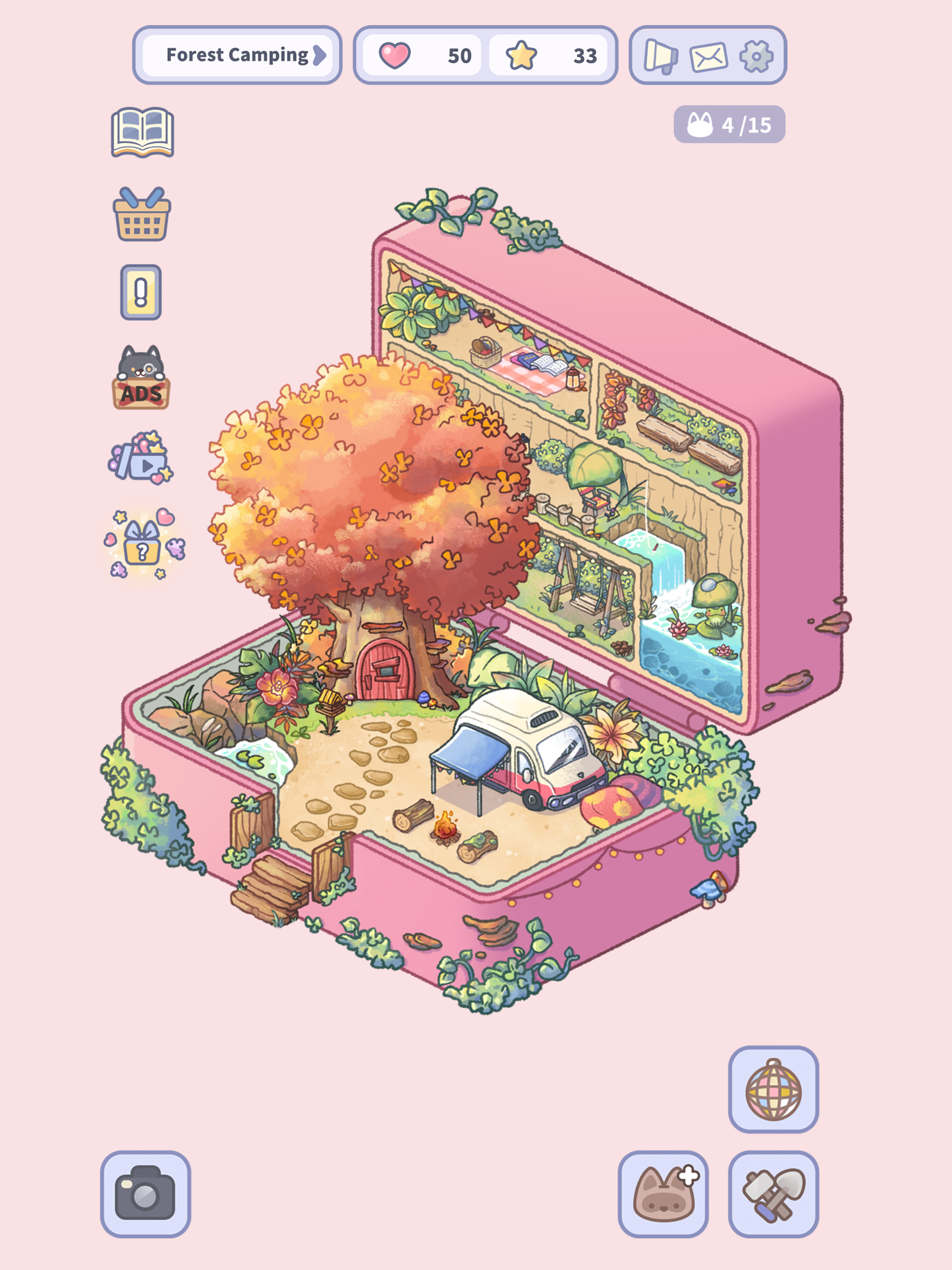 Healing Pocket Game Screenshot