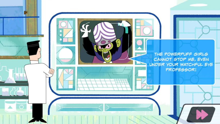 Captura de Tela do Jogo Powerpuff Girls: Mojo Madness