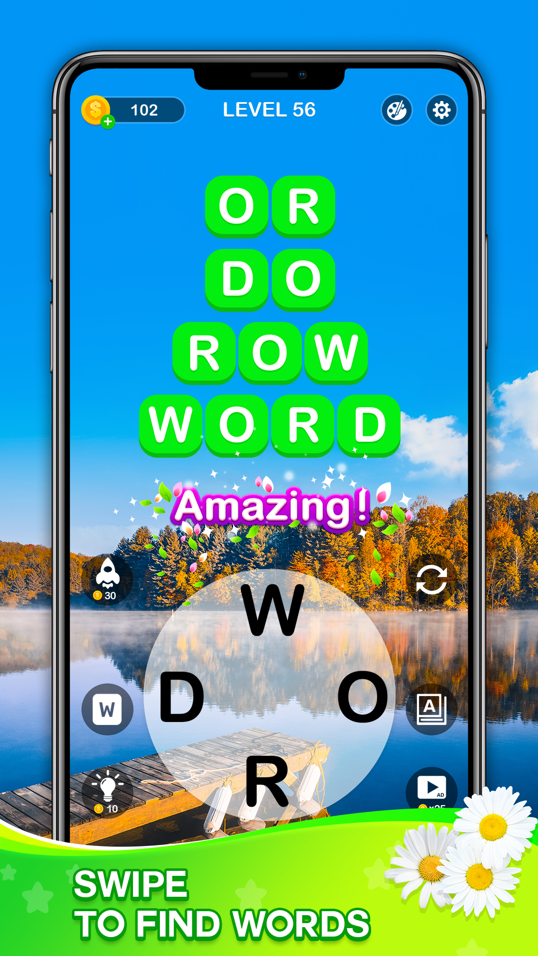 Cuplikan Layar Game Word Connect - Train Brain