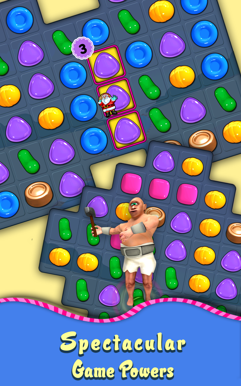 Swiped Candy Geo 게임 스크린샷