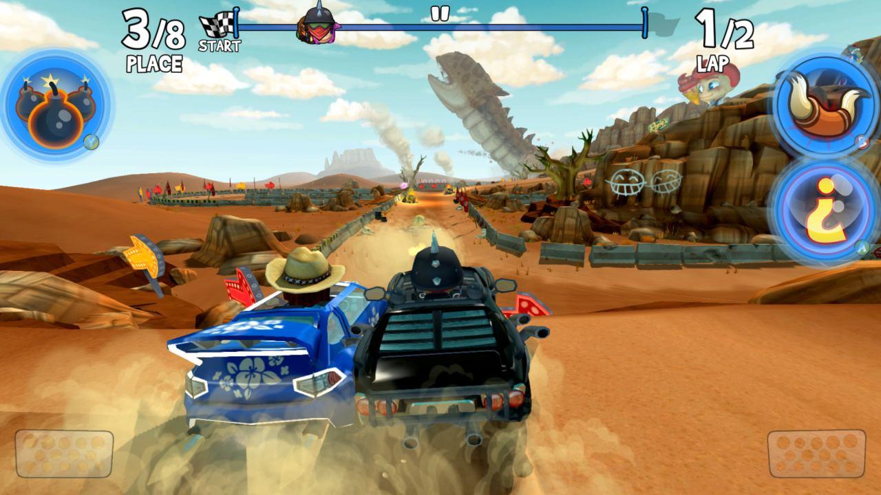 Screenshot 1 of Carreras de buggy en la playa 2: Auto 