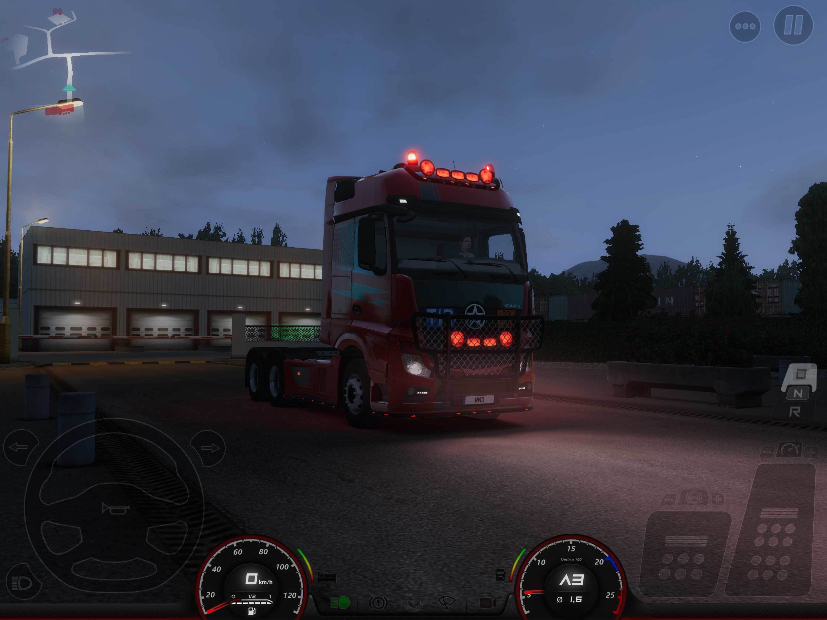 Truckers of Europe 3 Game Screenshot