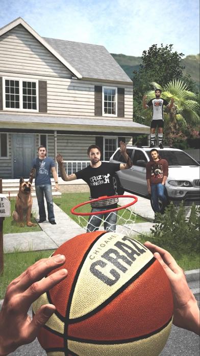 Captura de Tela do Jogo CRAZY Human Basketball Hoop