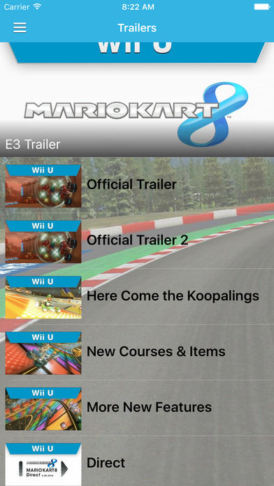 Screenshot of Mega Game for Luigi Grand Prix Mario Kart Edition