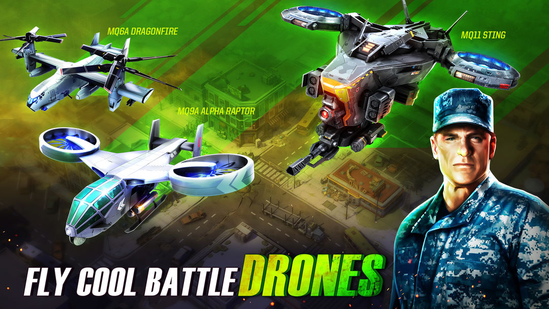 Drones 4: Zombie Strike遊戲截圖