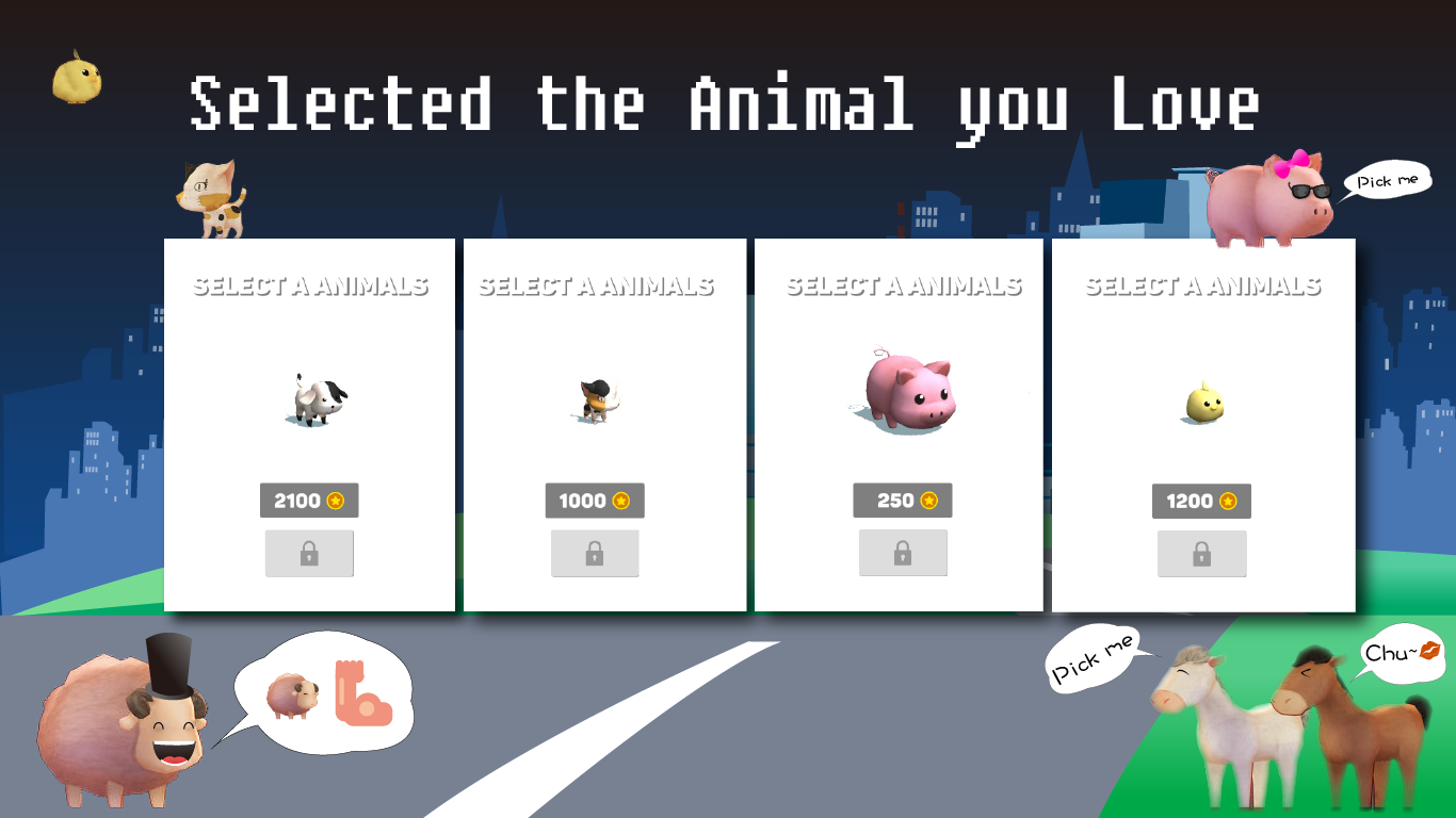 Animal City Crash Game Screenshot