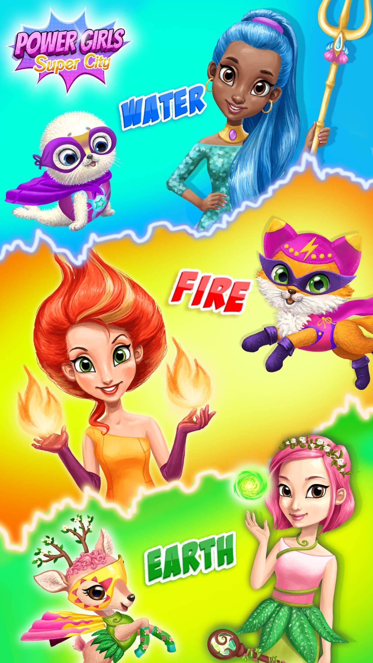 Power Girls Super City 遊戲截圖