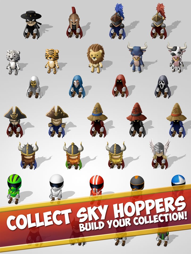 Screenshot of Sky Hop Saga