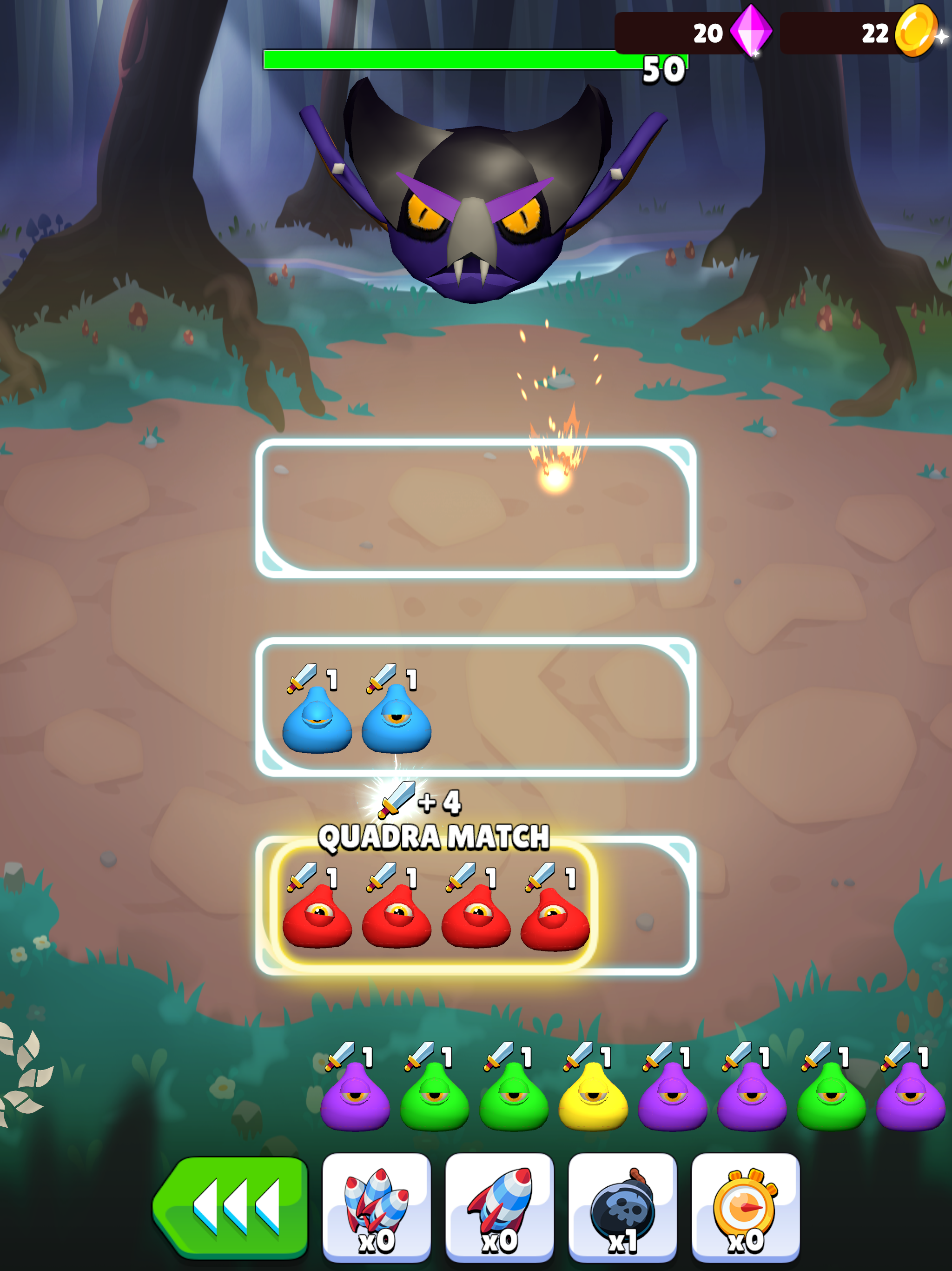 Slime Blast Game Screenshot