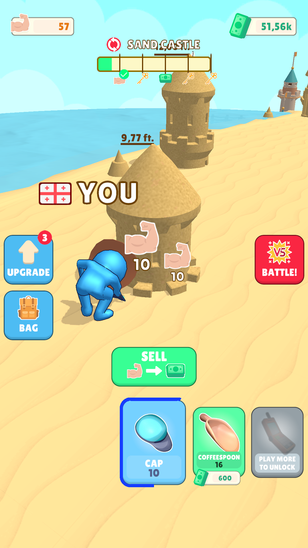 Screenshot 1 of Lâu đài cát 1.2
