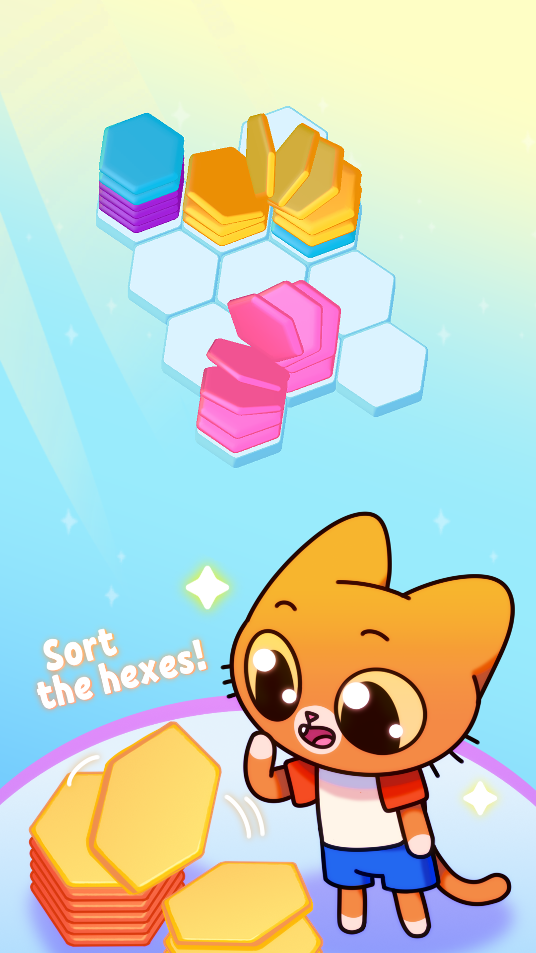 Cuplikan Layar Game Simba: Hex Cat Planet