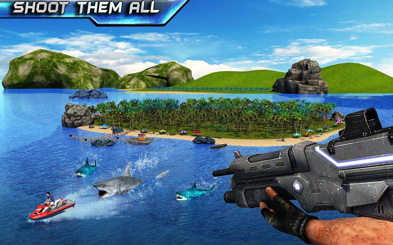 Shark Sniping 2016 Game Screenshot