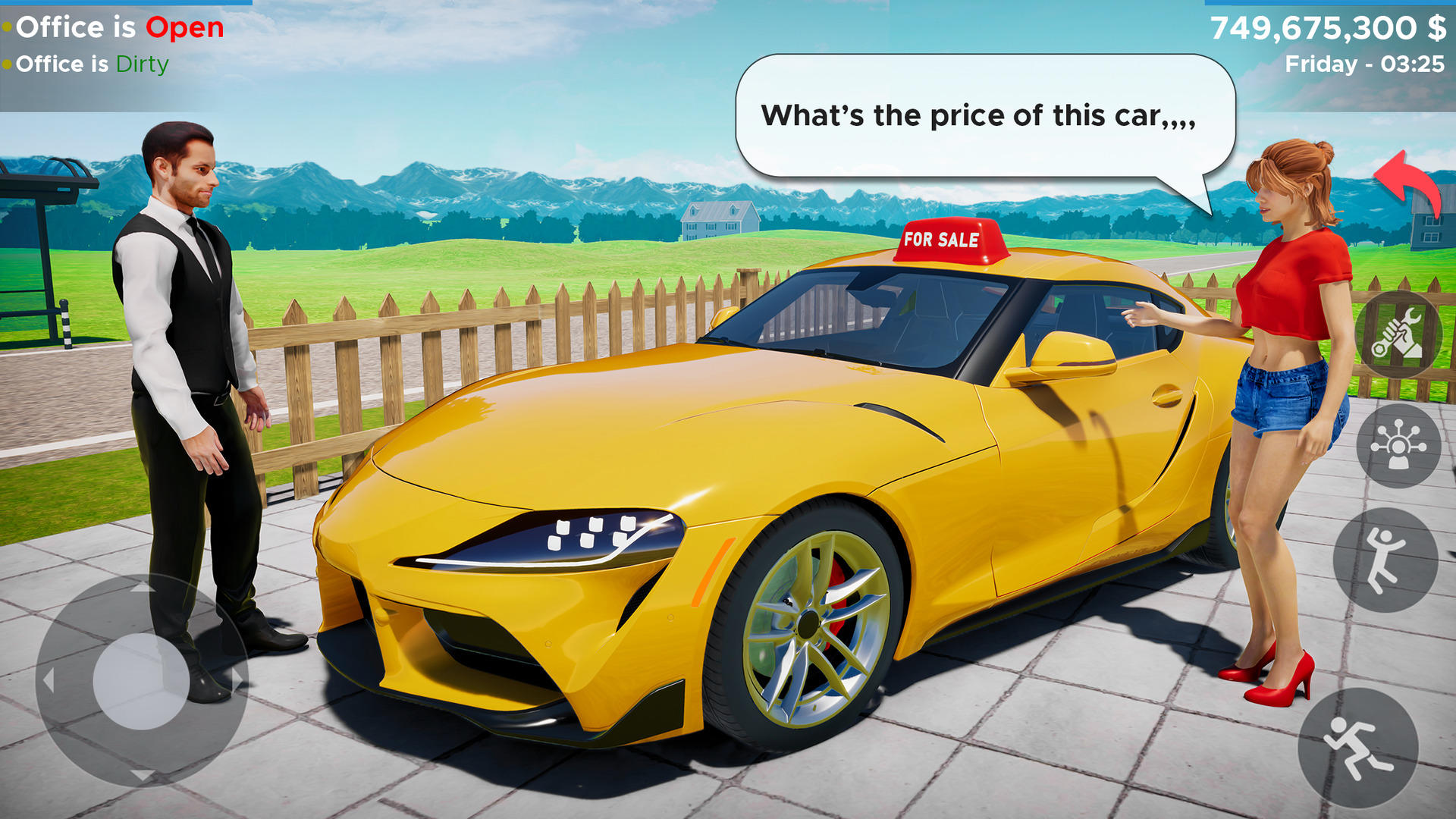 Screenshot of Car Saler Simulator Dealership