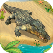 Krokodil-Simulator-Spiele 3d