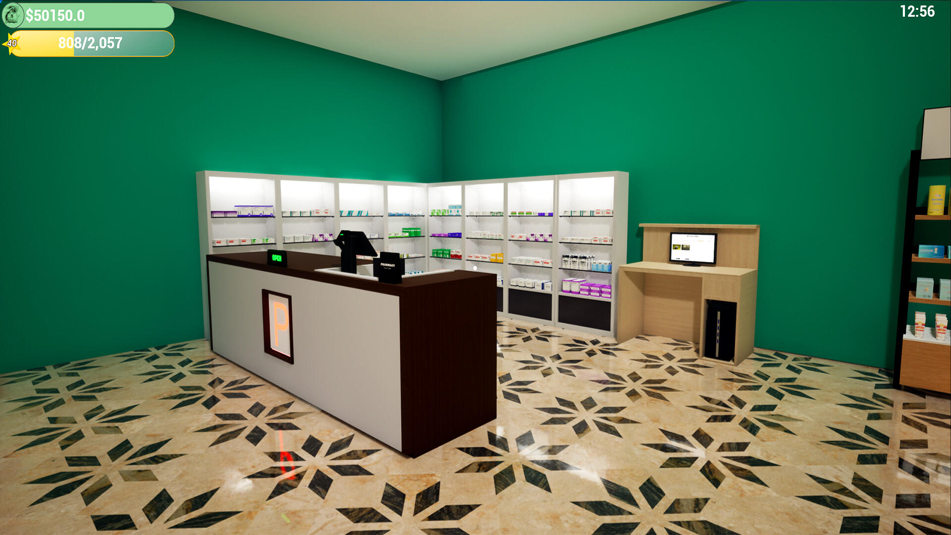 Cuplikan Layar Game Pharmacy Simulator