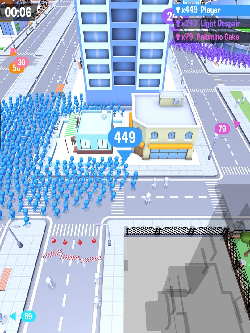 擁擠城市遊戲截圖