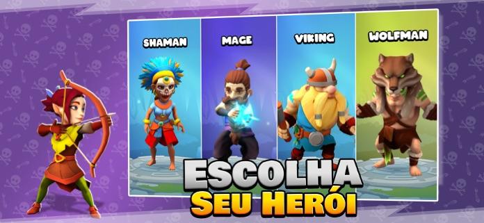 Captura de Tela do Jogo Bitcoin Heroes: Fantasy RPG