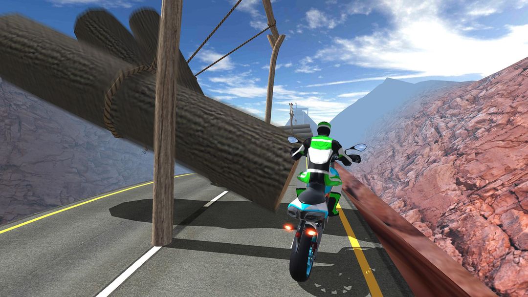 騎自行車比賽 - Racing on Bike遊戲截圖