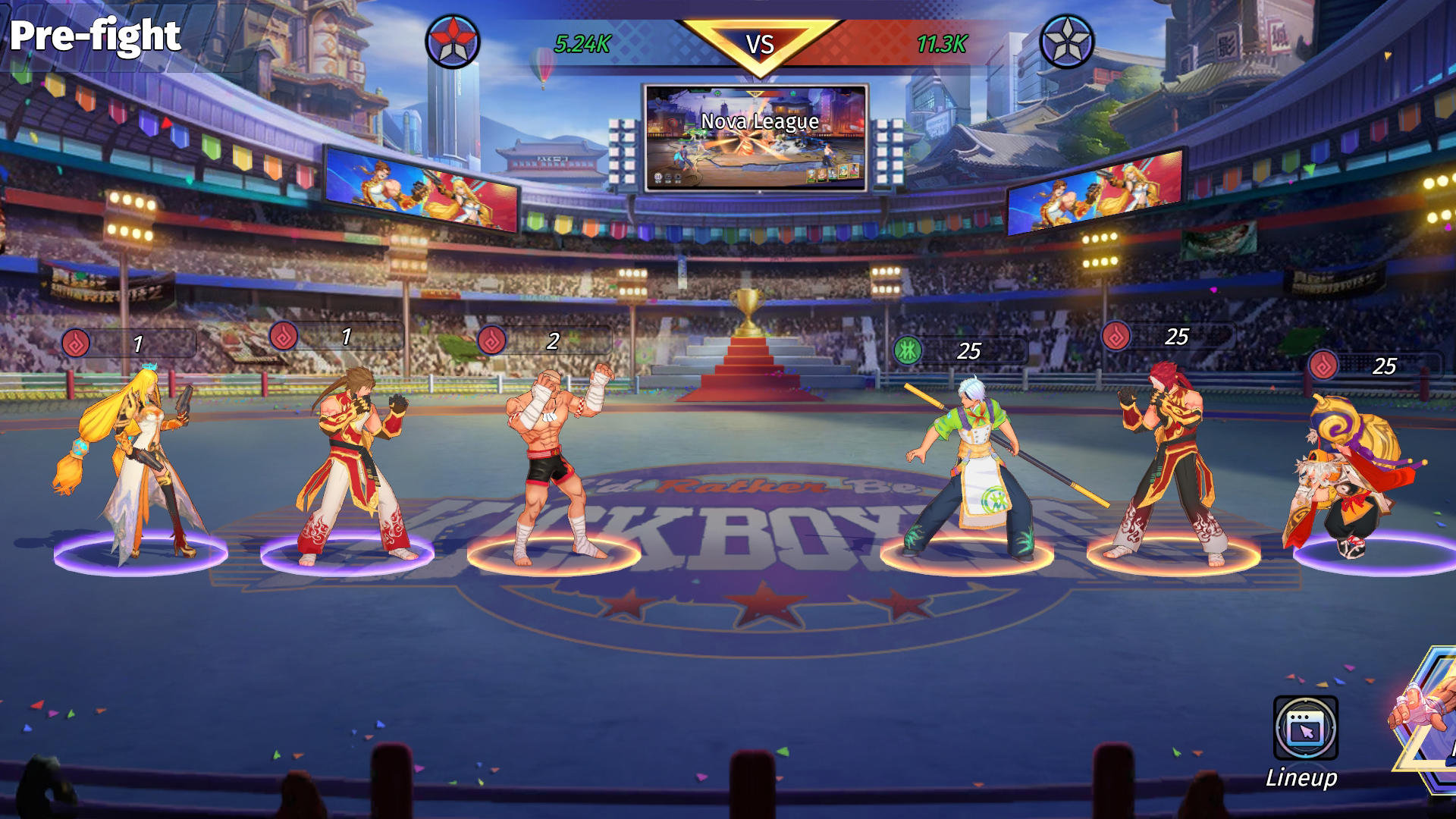 Legend of Fighters: Duel Star Game Screenshot