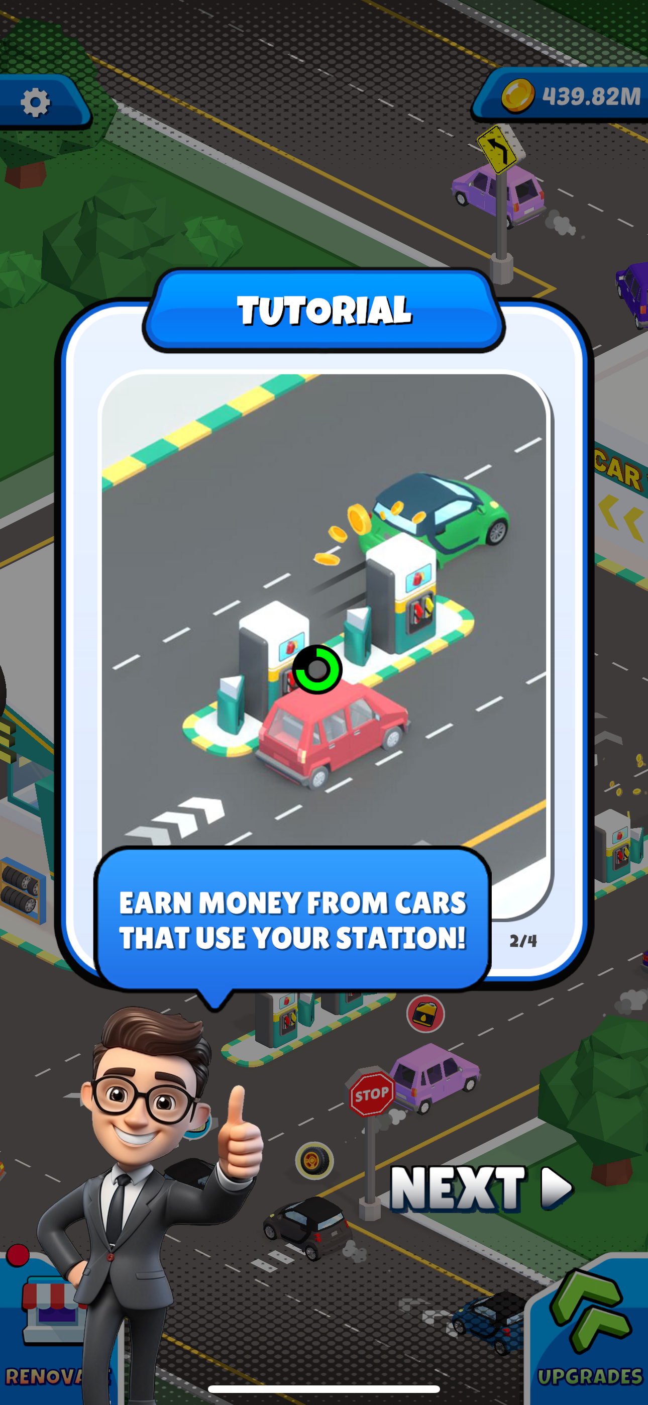 Gas Station Empire Game Screenshot