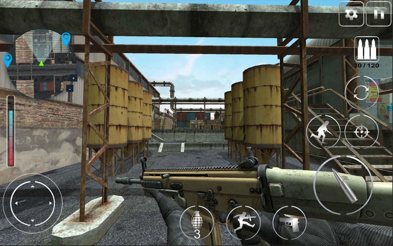 Screenshot 1 of Llamada de guerra moderna: agente secreto FPS 1.0.13