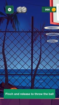 Cuplikan Layar Game Bewinner Basket: Throw Ball