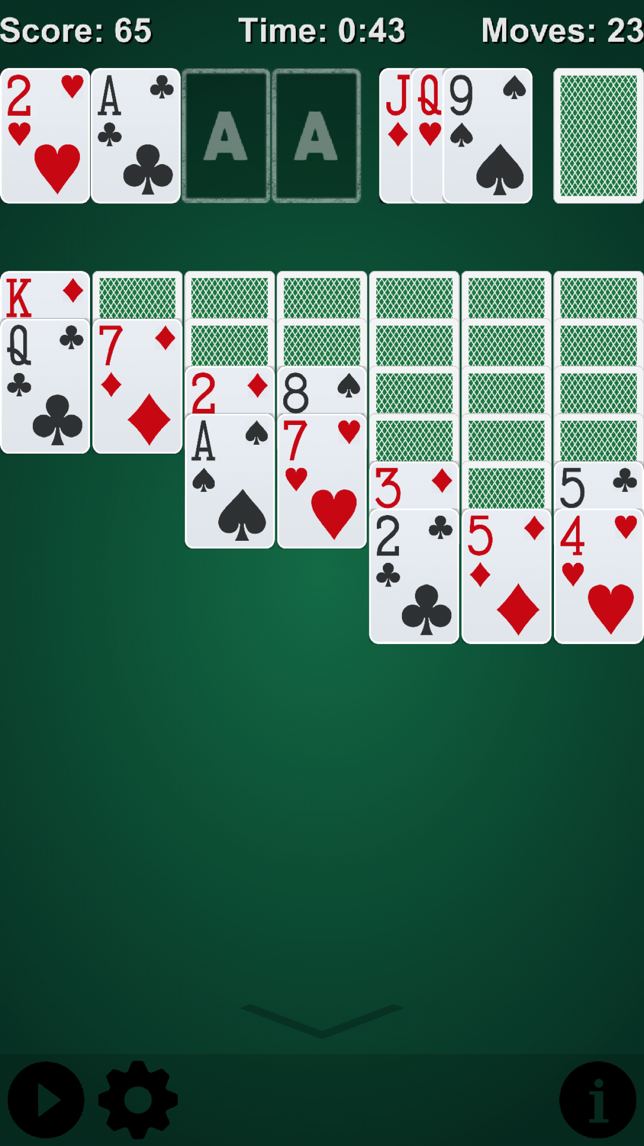 Solitaire Free Game Screenshot